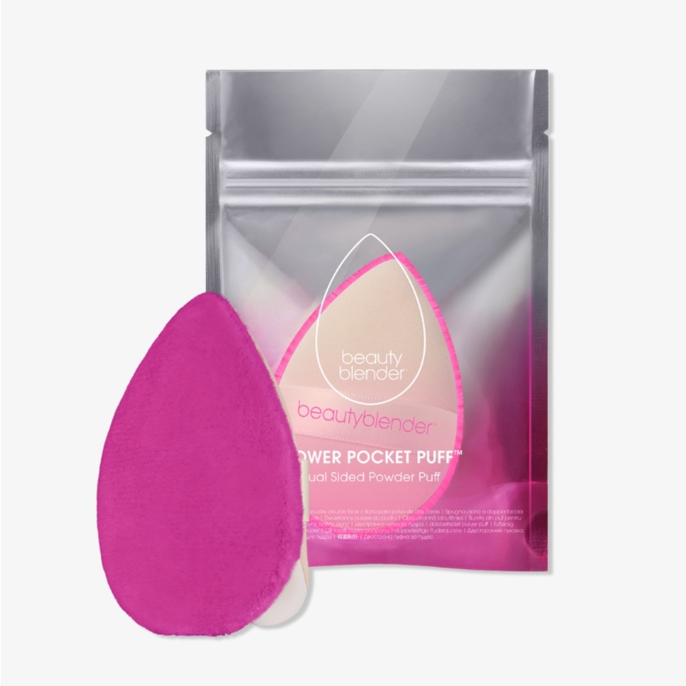 Power Pocket Puff Dual Sided Powder Puff